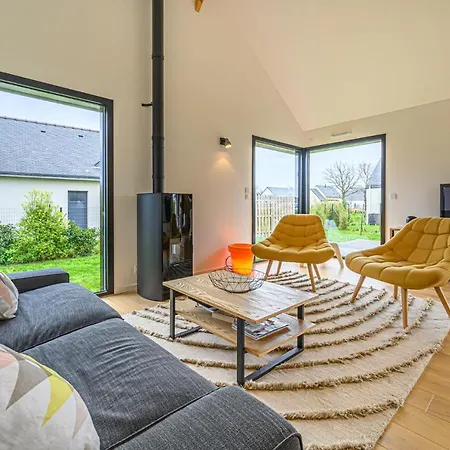 Le Grain De Charme - Maison Contemporaine Proche Golfe Du Morbihan